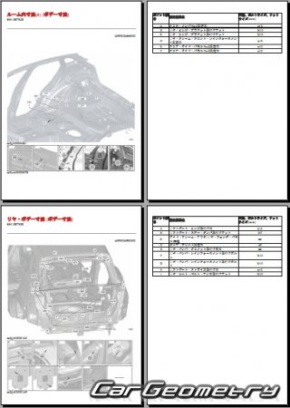 Mazda CX-3 (DK) 2015-2021 (RH Japanese market) Body dimensions
