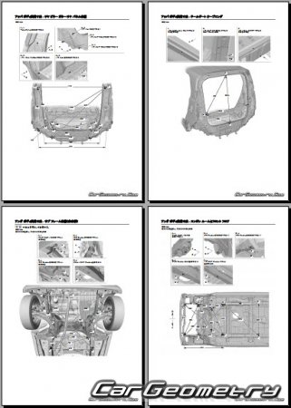 Honda N WGN (JH1 JH2) 2013–2019 (RH Japanese market) Body Repair Manual