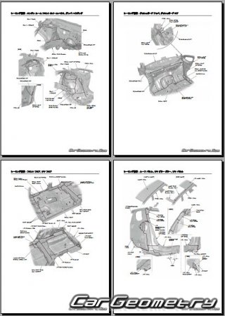 Honda Fit Shuttle (GG7 GG8) 2011–2016 (RH Japanese market) Body Repair Manual