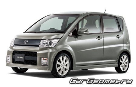   Daihatsu Move Custom 2007-2010,     