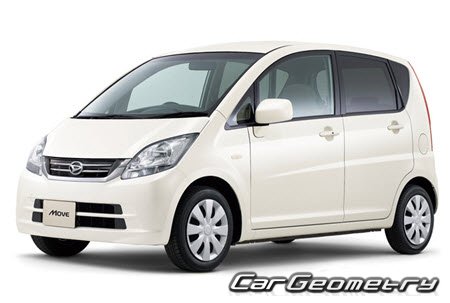   Daihatsu Move (L175 L185) 2007-2010,    