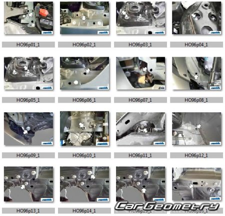 Honda CR-V (RM1 RM4) 2012-2016 (RH Japanese market) Body Repair Manual