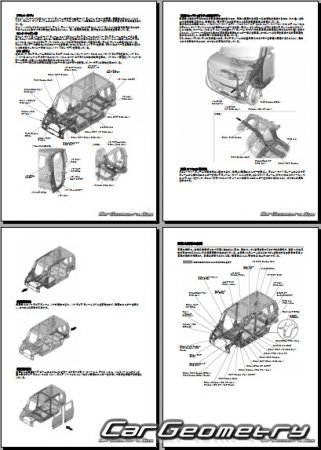 Honda N Box (JF1 JF2) 2012–2018 (RH Japanese market) Body Repair Manual