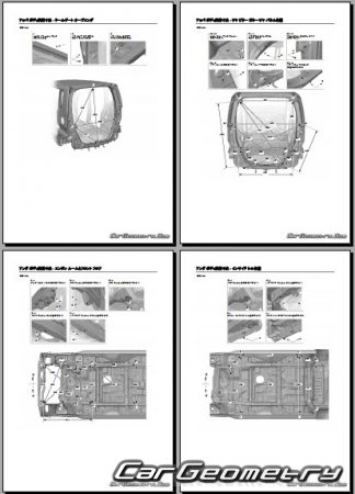 Honda N Box (JF1 JF2) 2012–2018 (RH Japanese market) Body Repair Manual