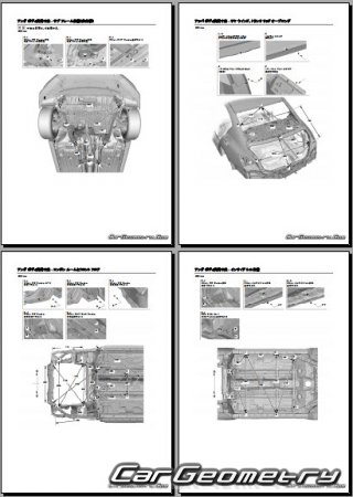 Honda Accord Hybrid (CR6 CR7) 2014–2020 (RH Japanese market) Body Repair Manual