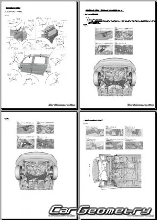 Honda Freed (GB5 GB6) 2016-2023 (RH Japanese market) Body Repair Manual