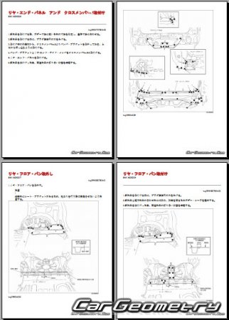 Mazda Tribute (EP) 2001-2006 (RH Japanese market) Body Repair Manual