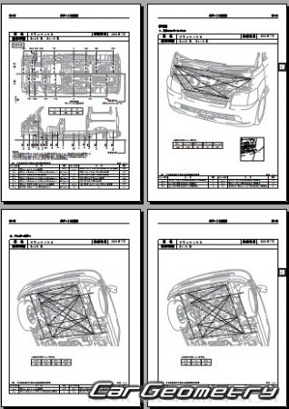 Mazda Bongo (S403 S413) с 2020 (RH Japanese market) Body Repair Manual