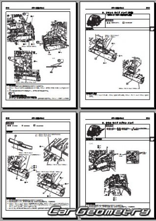 Mazda Bongo (S403 S413) с 2020 (RH Japanese market) Body Repair Manual