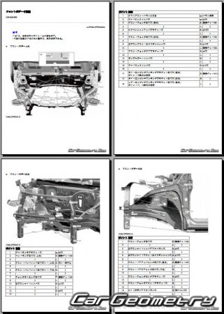 Suzuki Alto с 2021 и Mazda Carol с 2021 (RH Japanese market) Body Repair Manual