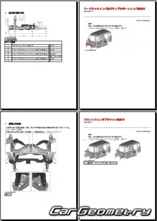 Mazda Flair Wagon (MM53S) 2018–2022 (RH Japanese market) Body Repair Manual