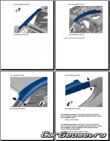 Porsche Cayman (981) 2013-2017 Body Repair Manual