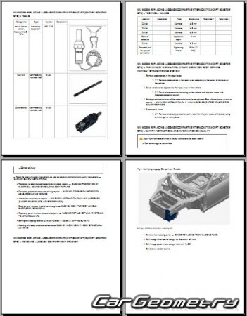 Porsche Cayman (981) 2013-2017 Body Repair Manual