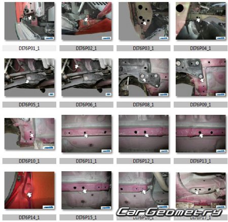 Daihatsu Move (LA150 LA160) 2014-2018 и Subaru Stella 2014-2018  (RH Japanese market) Body Repair Manual