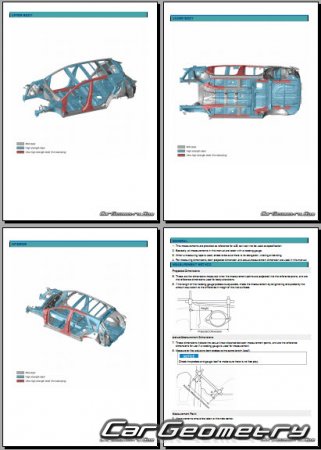 Размеры кузова Hyundai Tuscon HEV PHEV (NX4) 2021-2027 Body dimensions