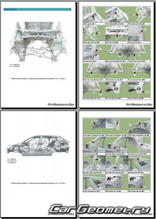Размеры кузова Hyundai Tuscon HEV PHEV (NX4) 2021-2027 Body dimensions