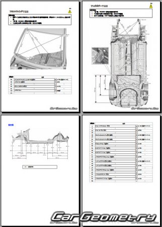 Suzuki SX4 S-Cross 2015-2017  (RH Japanese market) Body Repair Manual