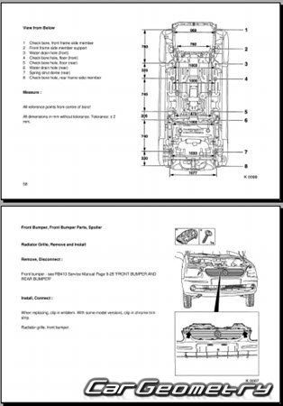 Suzuki Wagon R+ Wide 2000-2003 (Opel Agila A) Body Repair Manual