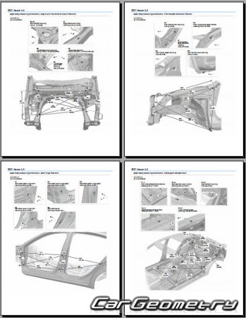 Acura ILX 2018-2023 Body Repair Manual