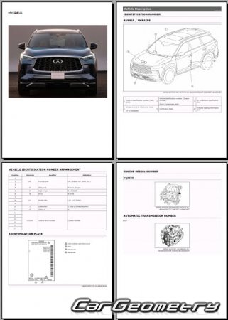   Infiniti QX60 (L51)  2021 Body dimensions