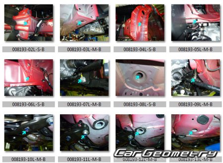 Кузовные размеры Honda JAZZ (GK) 2015-2020 Body dimensions
