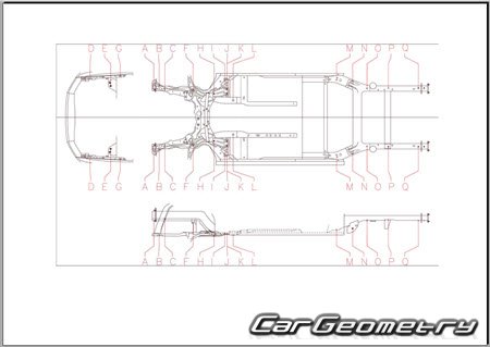 Размеры кузова Ford Maverick 2022–2031 Body dimensions