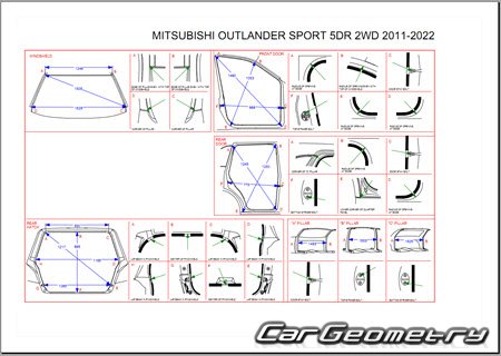 Mitsubishi ASX / Mitsubishi Outlander Sport USA с 2019 (четвертый рестайлинг)