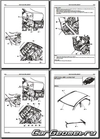   Toyota Crown (GRS18#) 2004-2010 Body Repair Manual