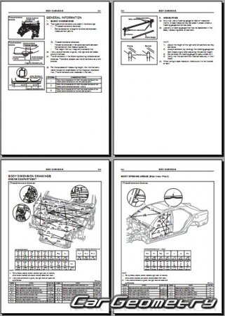   Toyota Crown (GRS18#) 2004-2010 Body Repair Manual