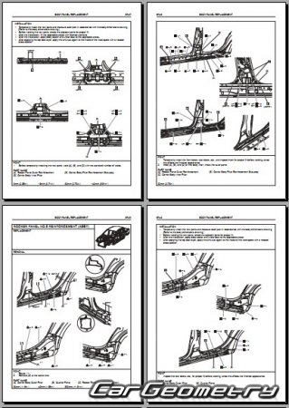   Toyota Crown (GRS18#) 2004-2010 Body Repair Manual