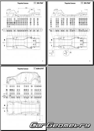 Размеры кузова Toyota Raize (Daihatsu Rocky) 2019-2028 (RH Japanese market) Body dimensions