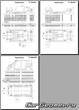 Toyota Tank и Toyota Roomy, Daihatsu Thor (M90# M91#) 2016-2020 (RH Japanese market) Body dimensions