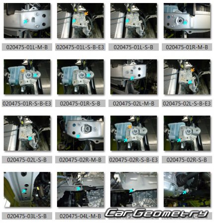 Размеры кузова Toyota Porte и Toyota Spade 2012–2020 (RH Japanese market) Body dimensions