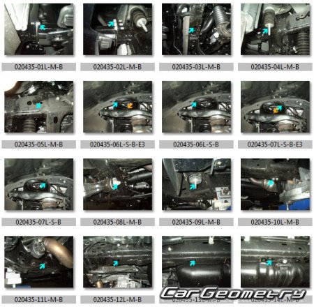 Размеры кузова Toyota Land Cruiser PRADO 2009–2013 (RH Japanese market) Body dimensions