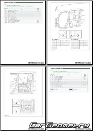 Daihatsu Atrai/Hijet, Subaru Sambar  Toyota Pixis Van  2022 (RH Japanese market) Body dimensions