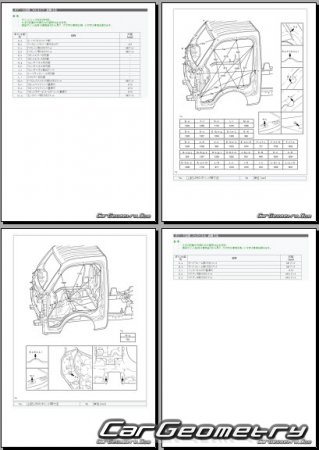 Subaru Sambar Truck и Toyota Pixis Truck 2014-2022 (RH Japanese market) Body dimensions