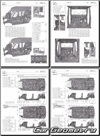Размеры кузова Subaru Justy (M910S M900S) 2016-2021 (RH Japanese market) Body dimensions