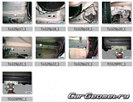 Кузовные размеры Toyota Corolla Axio (E14#) 2006-2012 (RH Japanese market) Body dimensions
