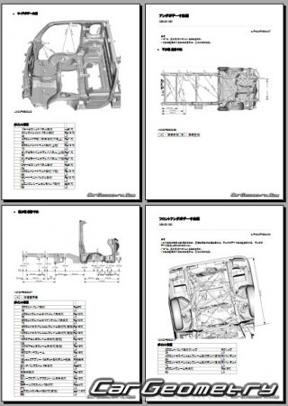 Mazda Scrum Truck и Suzuki Carry Truck 2014-2020 (RH Japanese market) Body Repair Manual