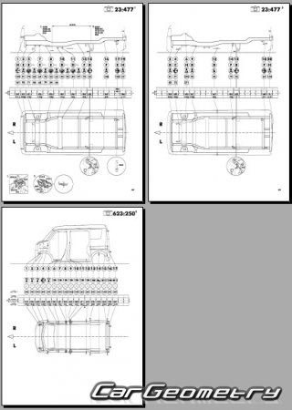 Mitsubishi Town BOX и Nissan NV100 Clipper 2014-2020 (RH Japanese market) Body dimensions