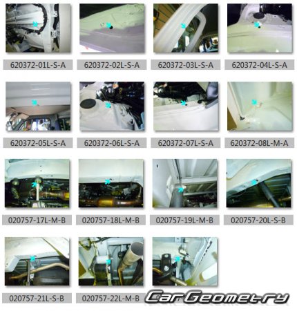 Кузовные размеры Daihatsu Hijet Truck (S500P S510P) 2014-2021 (RH Japanese market) Body dimensions