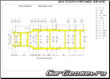 Toyota Fortuner 20112015 Body Repair Manual