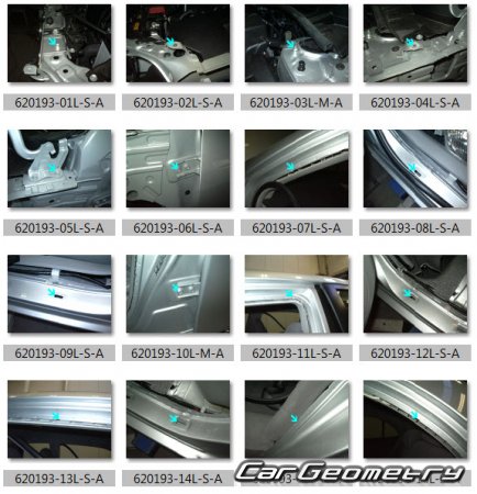    Toyota Corolla Altis 2007-2014 Collision Repair Manual