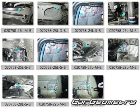 Кузовные размеры Toyota Corolla Touring Hybrid 2019–2025 (RH Japanese market) Body dimensions