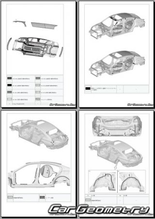 Lexus ES300h (AXZH10) 2018-2024 (RH Japanese market) Body dimensions