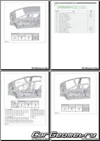 Toyota Prius (MXWH6# ZVW6#) s 2023 (RH Japanese market) Body dimensions