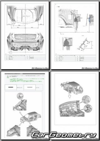 Lexus UX200 UX250h 2018-2025 (RH Japanese market) Body dimensions