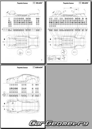 Lexus LC500 (URZ100) 2017-2024 (RH Japanese market) Body dimensions