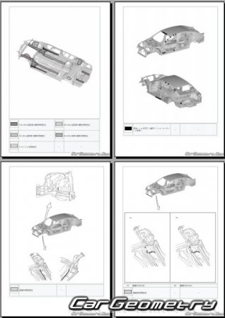 Lexus LS500 (VXFA50 VXFA55) 2017-2022 (RH Japanese market) Body dimensions