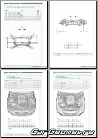 Lexus LS500 (VXFA50 VXFA55) 2017-2022 (RH Japanese market) Body dimensions